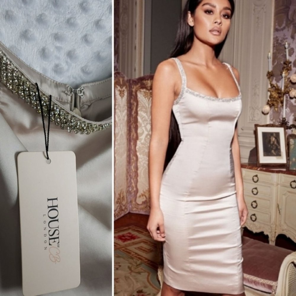 NWT House of CB Small STUNNING Camilla Dress